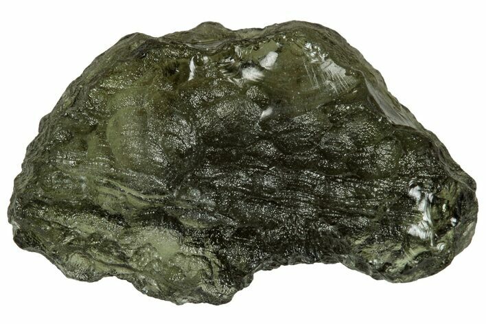 Green Moldavite Tektite ( g) - Czech Republic #329442
